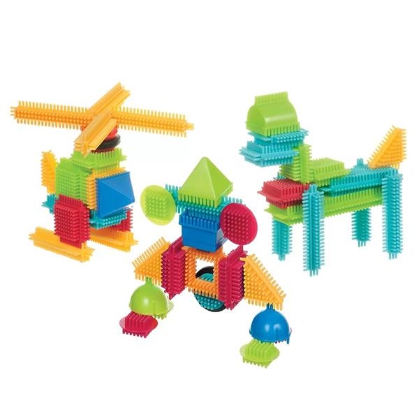 Конструктор Battat Bristle Blocks Будівельник 56 деталей (BT3070Z) - Pampik