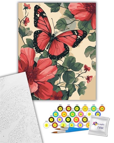 Картина по номерам ArtCraft С цветка на цветок 40х50 см (13150-AC) - Pampik