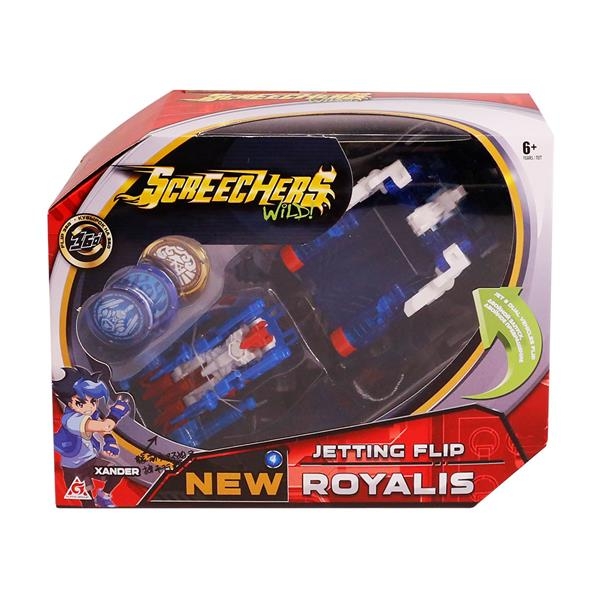 Машинка-трансформер Screechers Wild! S2 L2 Роялис (EU684301) - Pampik