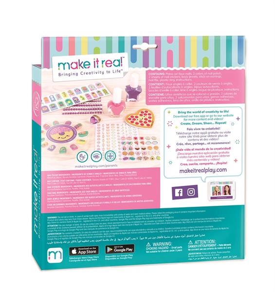 Детский набор для маникюра Make it Real Яркая вечеринка (MR2306) - Pampik - 2