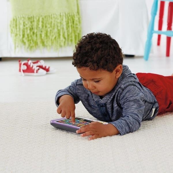 Интерактивная игрушка Fisher-Price Smart Stages Игрушечный планшет укр. (FBR86) - Pampik - 6
