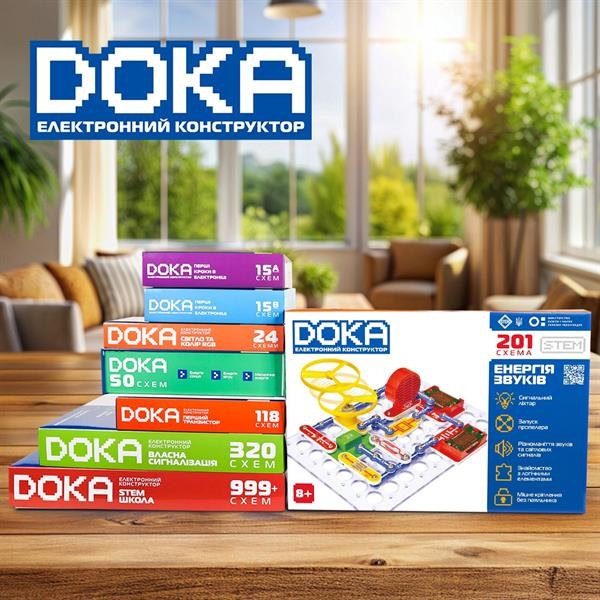 Електронний конструктор Doka 201 Схема (D70706) - Pampik - 8