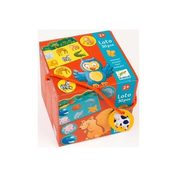 Детское лото Djeco Животные (DJ08120) - Pampik - 5