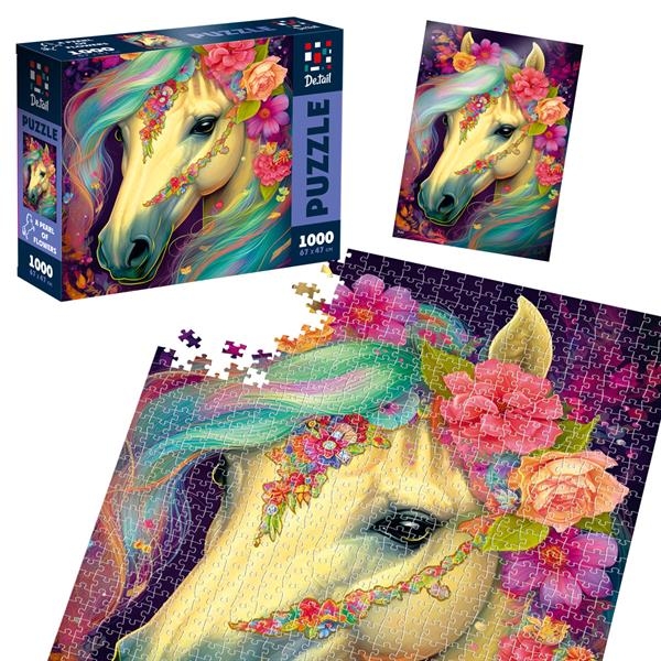 Пазл De.tail Жемчужина цветов, 1000 элементов (DT1000-12) - Pampik - 2