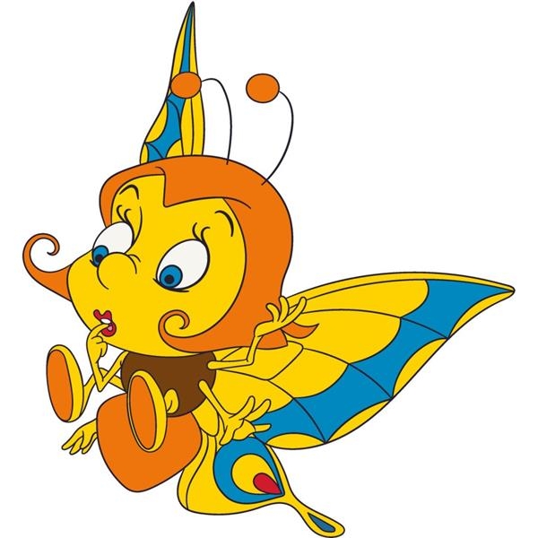 Детская раскраска ArtCraft Бабочка 25х30 см (15046-AC) - Pampik