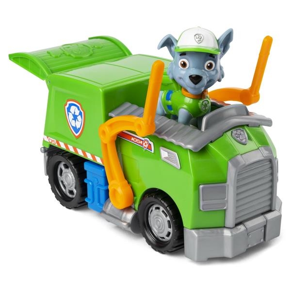 Ігровий набір Paw Patrol Сміттєвоз із водієм Рокі (SM16775/9948) - Pampik - 2