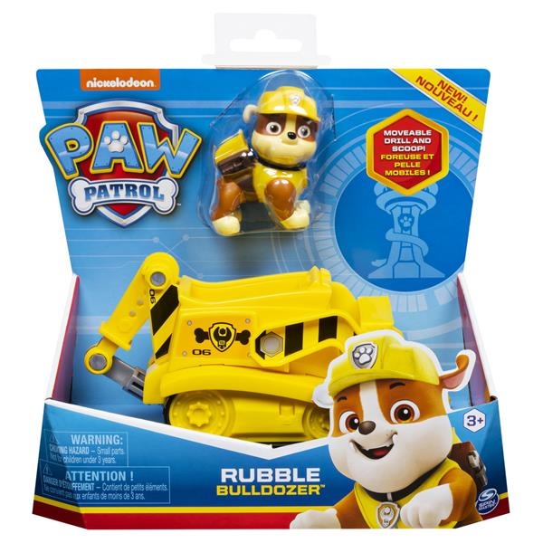 Ігровий набір Paw Patrol Бульдозер із водієм Кремезом (SM16775/9924) - Pampik
