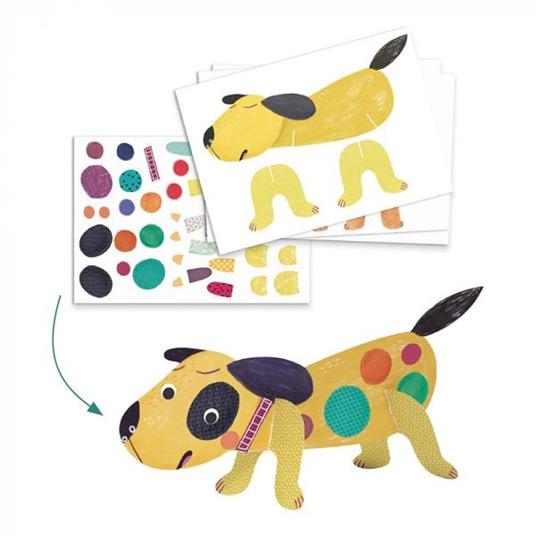 Набір для творчості Djeco Звірята (DJ09293) - Pampik - 5