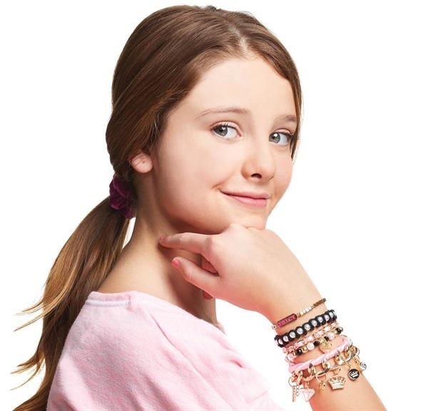 Набір для створення шарм-браслетів Make it Real Juicy Couture Королівський шарм 130 ел. (MR4404) - Pampik - 5