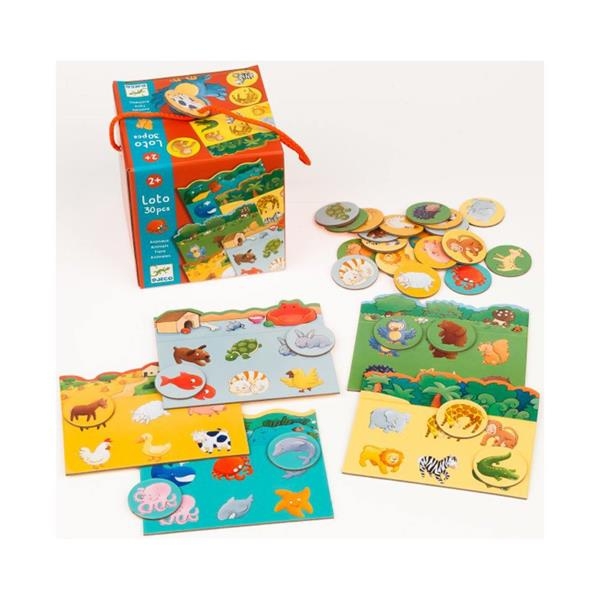 Детское лото Djeco Животные (DJ08120) - Pampik - 7