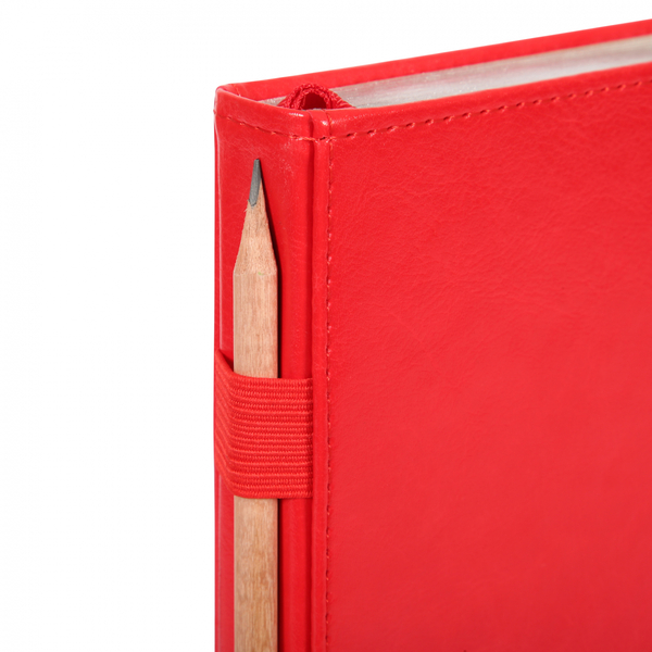 Щоденник Leo Planner City А5, датований 2026, 368 сторінок, червоний (252666) - Pampik - 3