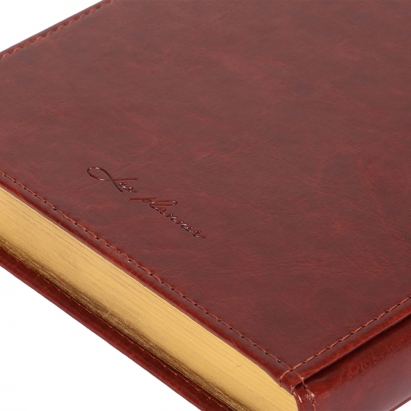 Щоденник Leo Planner City А5, датований 2026, 368 сторінок, коричневий (252668) - Pampik - 5