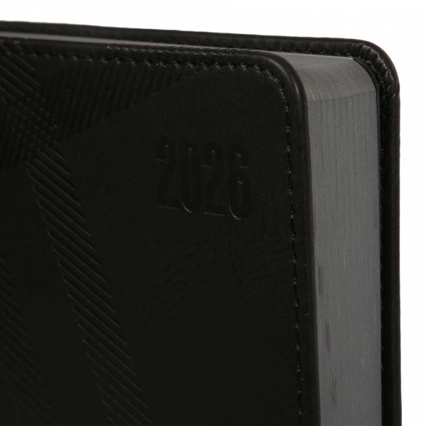 Щоденник Leo Planner Nero А5, датований 2026, 368 сторінок, чорний (252687) - Pampik - 3