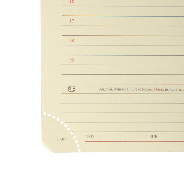 Щоденник Leo Planner Case А5, датований 2026, 368 сторінок, темний смарагд (252660) - Pampik - 12