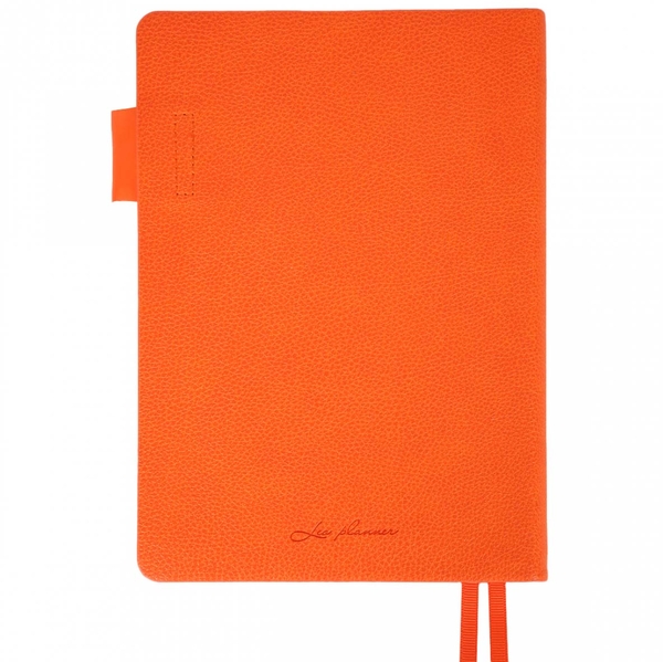 Щоденник Leo Planner Binario А5, датований 2026, 368 сторінок, помаранчевий (252641) - Pampik - 2