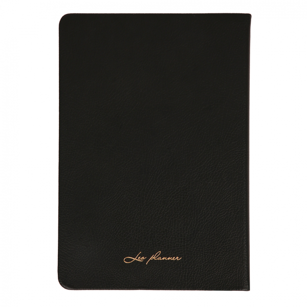Щоденник Leo Planner Ottavio А5, датований 2026, 368 сторінок, чорний (252684) - Pampik - 2