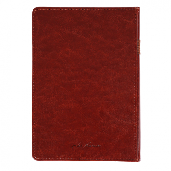 Щоденник Leo Planner City А5, датований 2026, 368 сторінок, коричневий (252668) - Pampik - 2