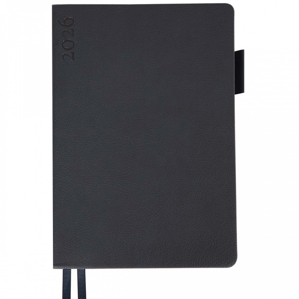 Щоденник Leo Planner Binario А5, датований 2026, 368 сторінок, темно-синій (252639) - Pampik - 2