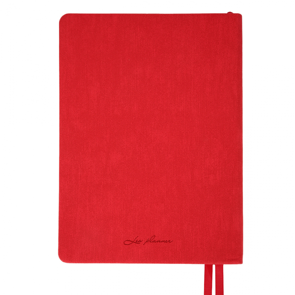 Щоденник Leo Planner Boss А5, датований 2026, 368 сторінок, червоний (252636) - Pampik - 4