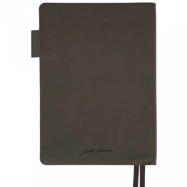 Щоденник Leo Planner Binario А5, датований 2026, 368 сторінок, графітовий (252640) - Pampik - 2