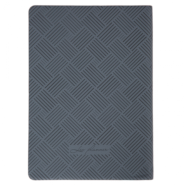 Щоденник Leo Planner Urban А5, датований 2026, 368 сторінок, сірий (252692) - Pampik - 2