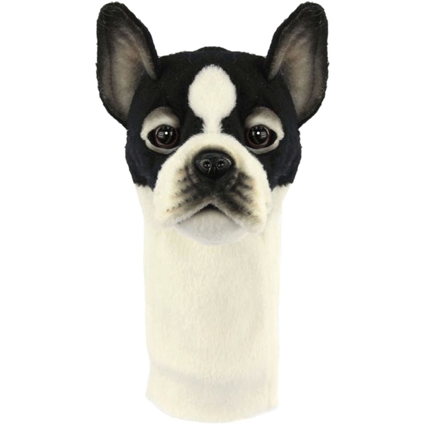 М'яка іграшка-чохол Hansa Французький бульдог, 22 см (8273) - Pampik