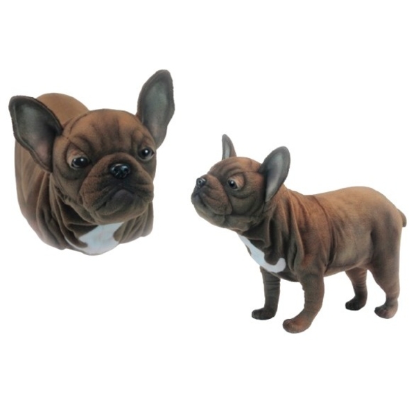 Мягкая игрушка Hansa Французский бульдог, длина 50 см (6600) - Pampik