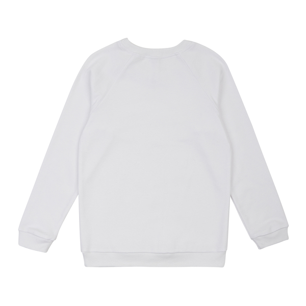 Реглан Garnamama Basic Sweatshirt інтерлок 134 Білий (1031915.1327825) - Pampik - 2