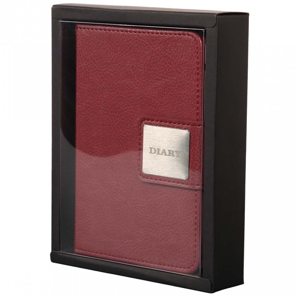 Щоденник Leo Planner Chiara А6, датований 2026, 352 сторінки, бордовий (252705) - Pampik - 3