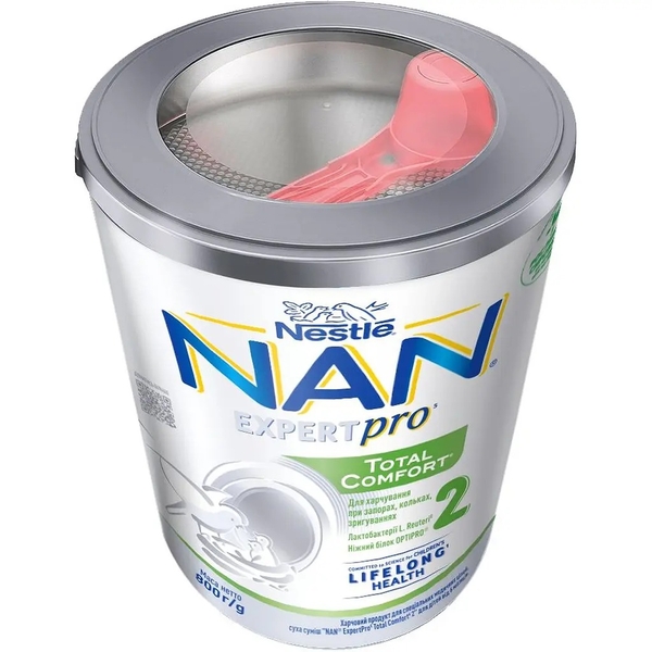 Сухая смесь NAN ExpertPro Total Comfort 2, для детей от 6 месяцев, 800 г - Pampik - 4