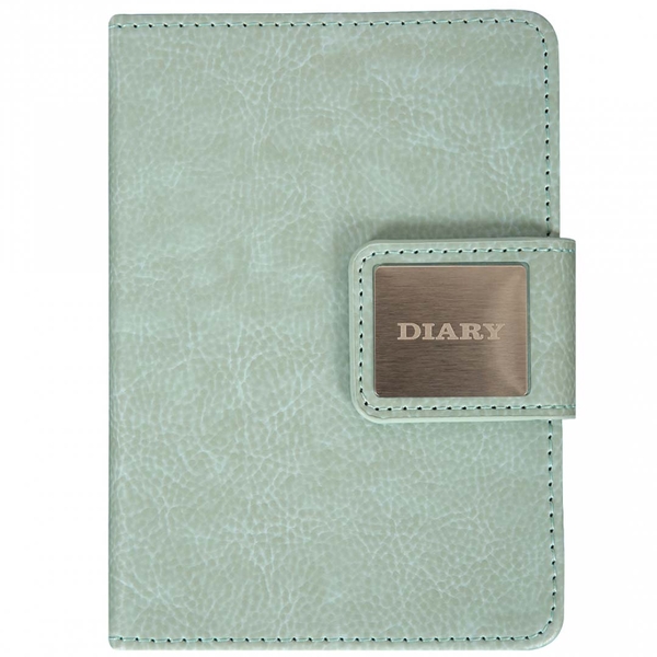 Щоденник Leo Planner Chiara А6, недатований, 320 сторінок, м'ятний (252710) - Pampik