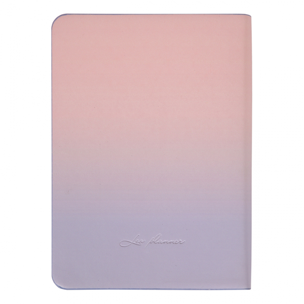 Щоденник Leo Planner Tenero А6, недатований, 320 сторінок, рожевий з бузковим (252711) - Pampik - 2