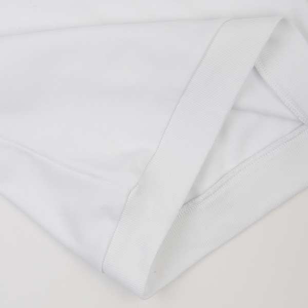 Реглан Garnamama Basic Sweatshirt інтерлок 134 Білий (1031915.1327825) - Pampik - 4