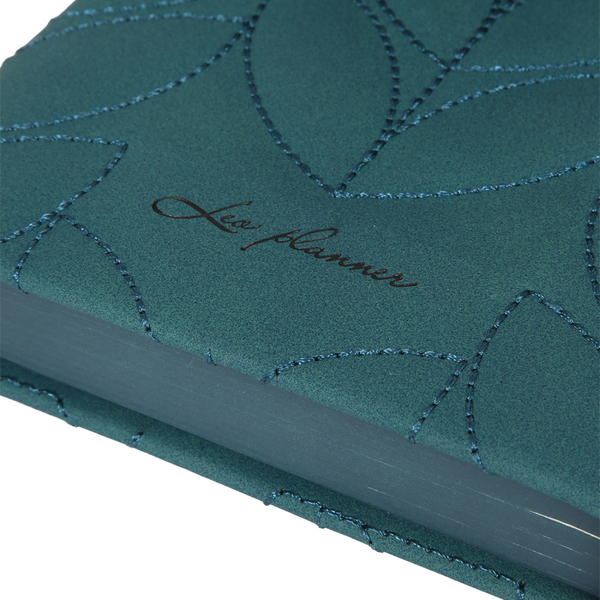 Щоденник Leo Planner Vibe А6, недатований, 320 сторінок, темно-бірюзовий (252709) - Pampik - 4