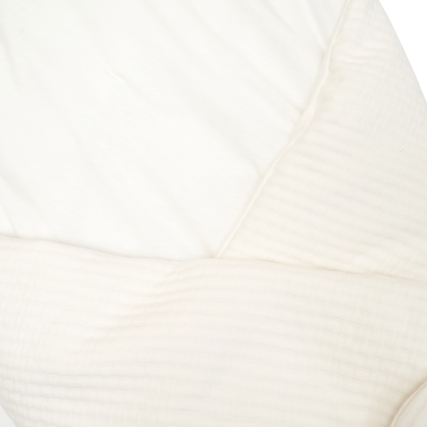 Конверт-плед Twins Cotton New, зі зйомним наповненням, 90х90 см, світло-бежевий (9026-TCN-202) - Pampik - 2