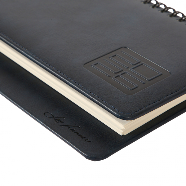 Планінг настільний Leo Planner Persona, датований 2026, 30х14 см, 128 сторінок, синій (252658) - Pampik - 6