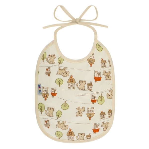 Нагрудник на зав'язках Akuku, 18х19 см (A1661) - Pampik