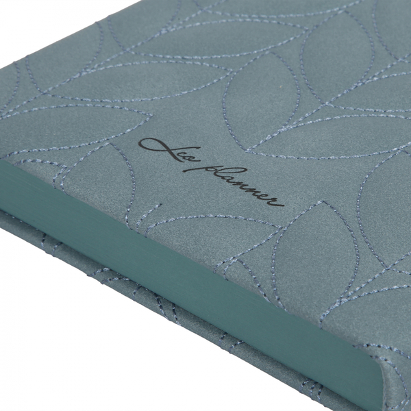 Щоденник Leo Planner Vibe А5, недатований, 320 сторінок, димчасто-блакитний (252697) - Pampik - 5