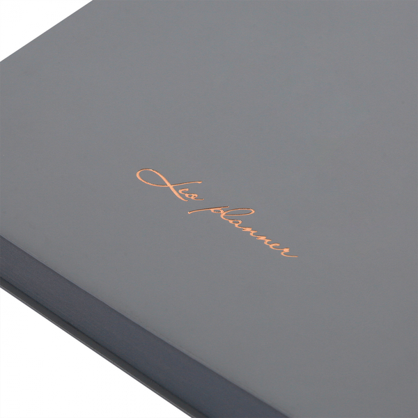 Щоденник Leo Planner Botanic А5, недатований, 320 сторінок, сірий (252691) - Pampik - 5