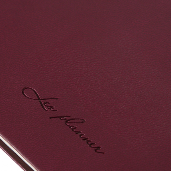 Щотижневик Leo Planner Story, датований 2026, 10х17 см, 128 сторінок, винний (252653) - Pampik - 10