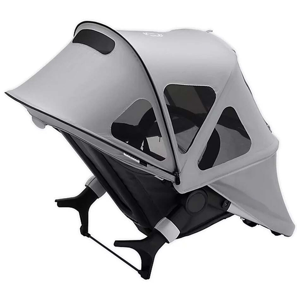 Літній капюшон для коляски Bugaboo Donkey Breezy Misty Grey, сірий (180322ME01) - Pampik