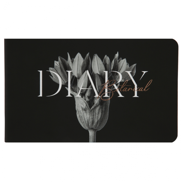 Щотижневик Leo Planner Botanic, датований 2026, 10х17 см, 128 сторінок, чорний (252713) - Pampik