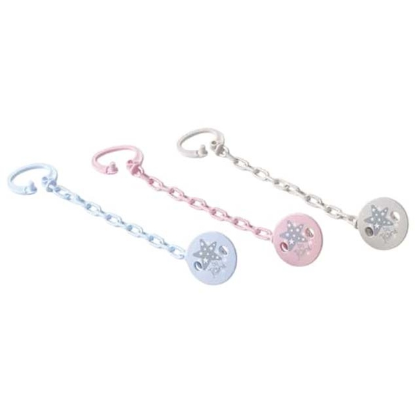 Клипса для пустышки Jane, пластиковая, 1 шт. цвет в ассортименте (20149C01) - Pampik