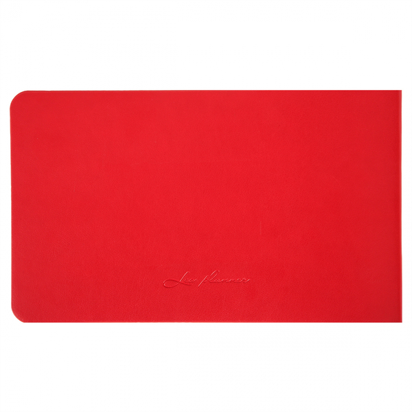 Щотижневик Leo Planner Story, датований 2026, 10х17 см, 128 сторінок, червоний (252652) - Pampik - 2