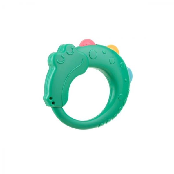 Брязкальце-прорізувач Akuku Крокодил (A0539) - Pampik