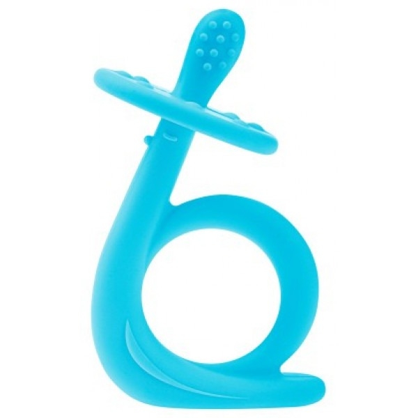 Силіконовий прорізувач Akuku Равлик, синій (A0114) - Pampik - 2