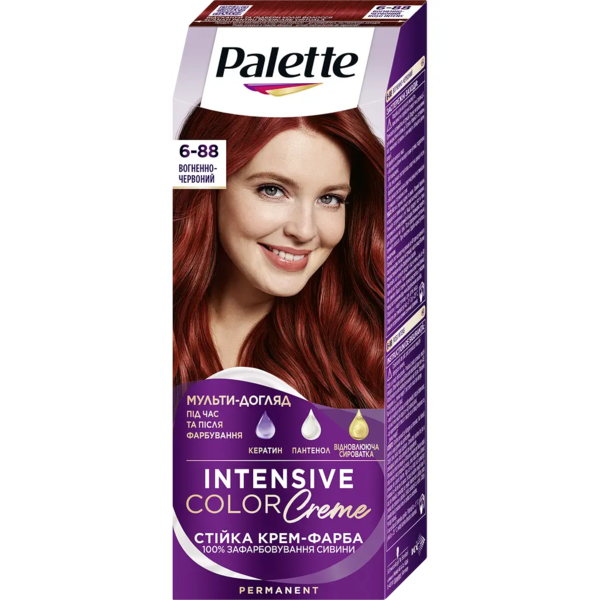 Краска для волос Palette ICC 6-88 Огненно-красный, 110 мл - Pampik