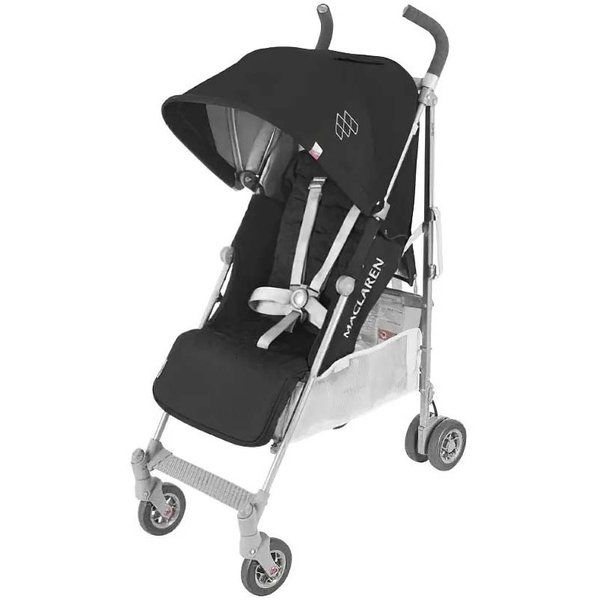 Уценка. Прогулочная коляска Maclaren Quest Black/Silver (WD1G040092) - Pampik