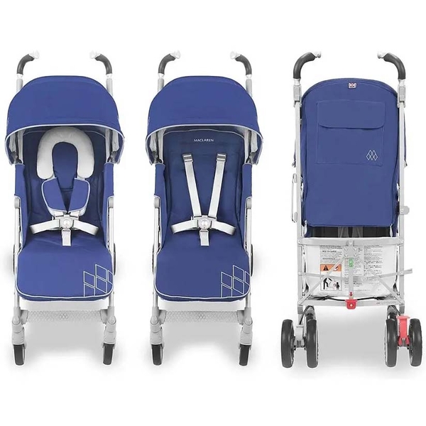 Прогулянкова коляска Maclaren Techno XT Medieval Blue/Silver (WD1G070042) - Pampik - 3