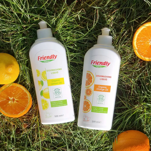 Органическое средство для мытья Friendly Organic с лимонным маслом, 1 л - Pampik - 6